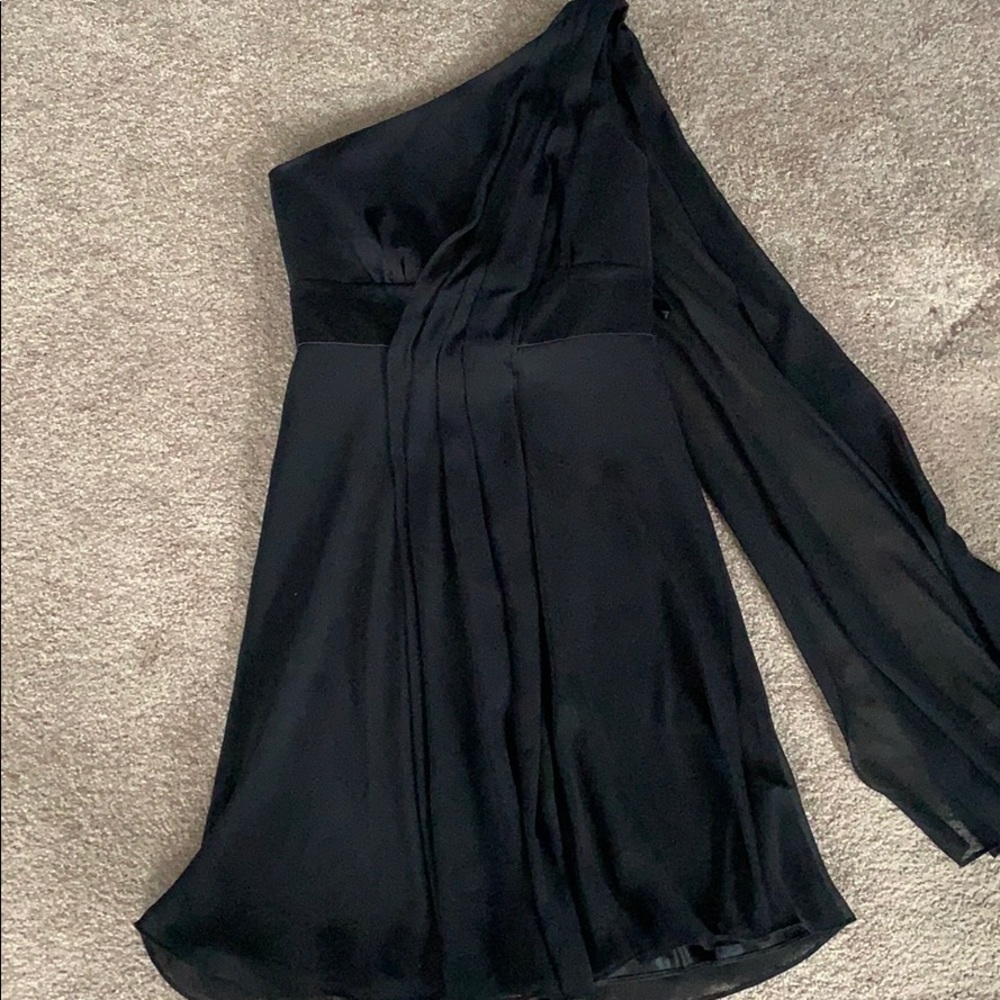 White House Black Market One Shoulder Dress